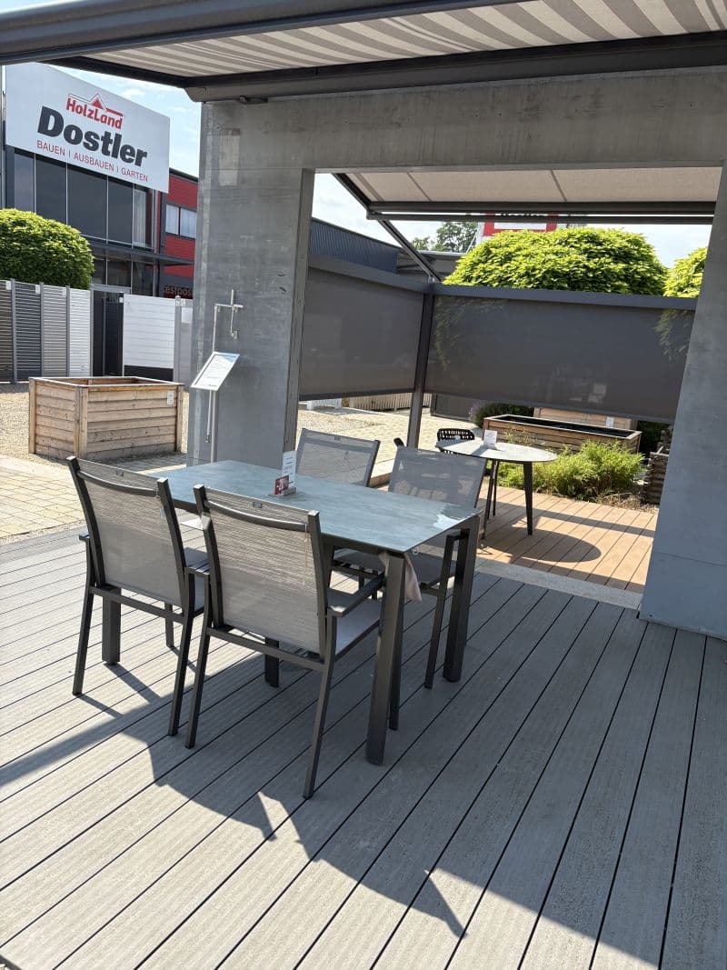 Impressionen aus der Outdoor Gartenausstellung von Holzland Dostler