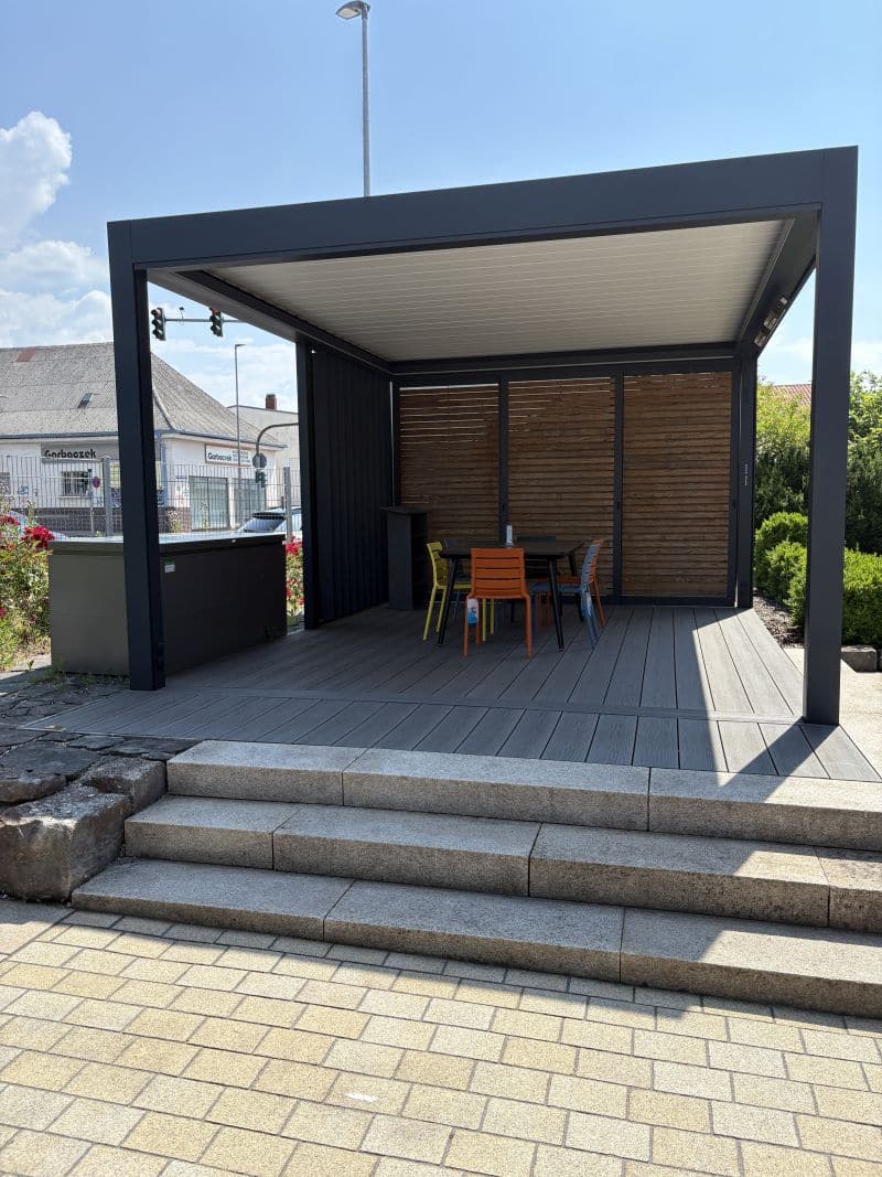 Impressionen aus der Outdoor Gartenausstellung von Holzland Dostler