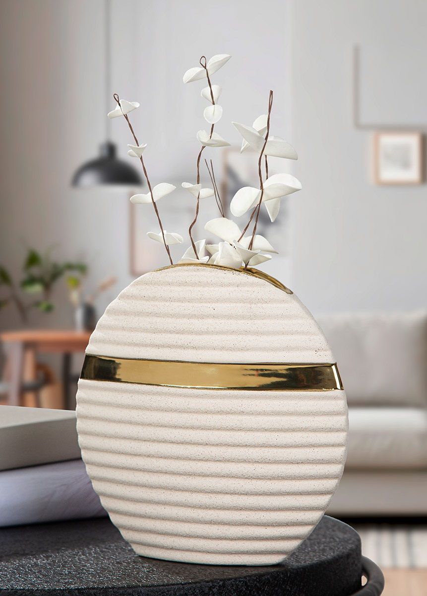 Gilde-Vase-Dune-63272 Gilde Vase Dune 63272