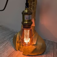 Tischlampe „Giraffe Gold“ inkl. Leuchtmittel