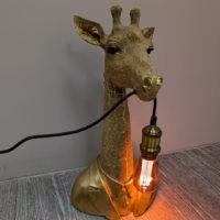 Tischlampe „Giraffe Gold“ inkl. Leuchtmittel